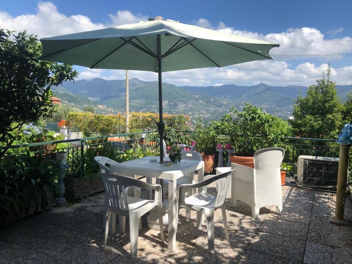 Al Rifugio Di San Massimo, Beautiful Studio With Terrace Surrounded By Nature In Rapallo 拉帕洛 外观 照片