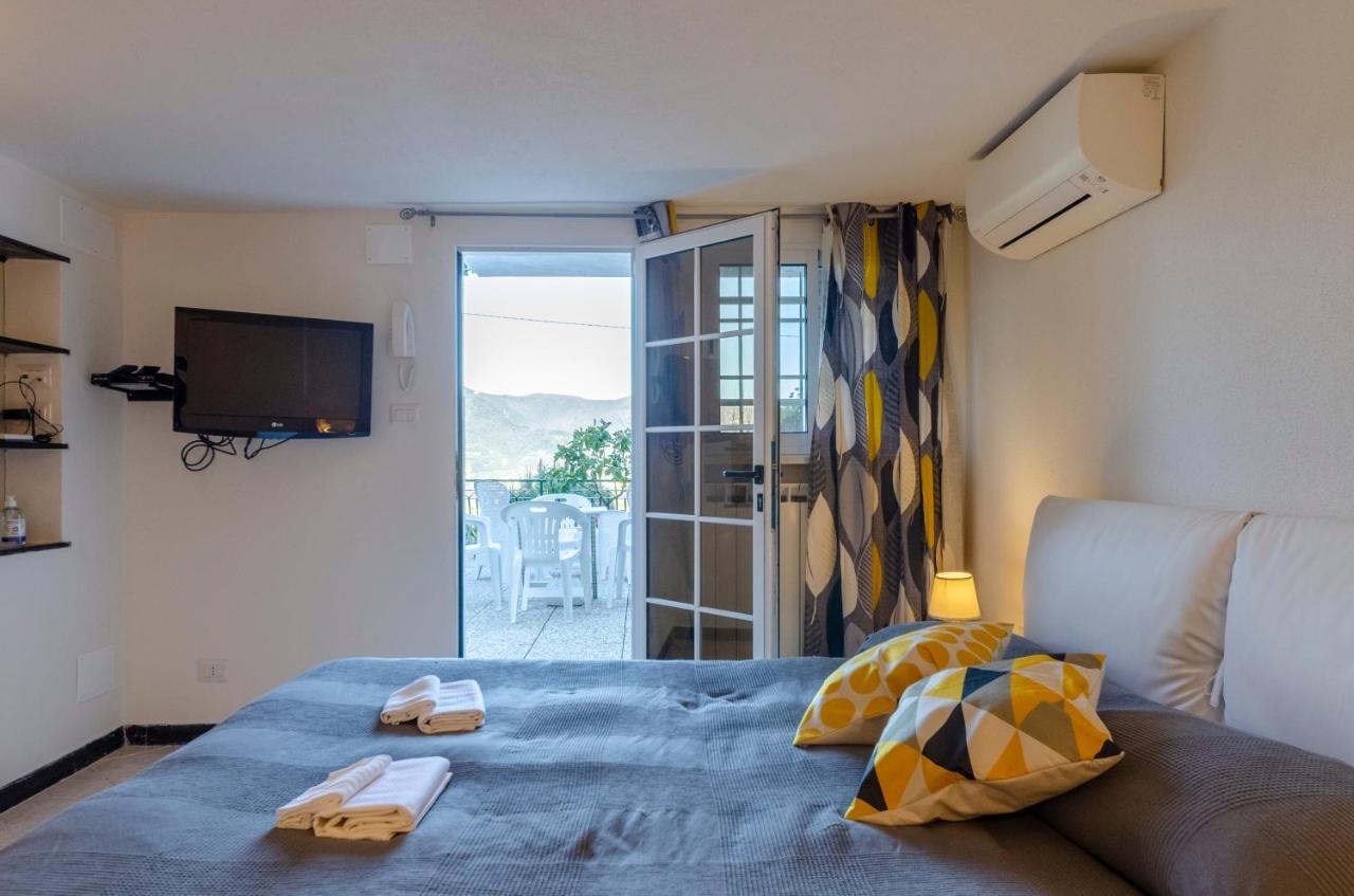 Al Rifugio Di San Massimo, Beautiful Studio With Terrace Surrounded By Nature In Rapallo 拉帕洛 外观 照片